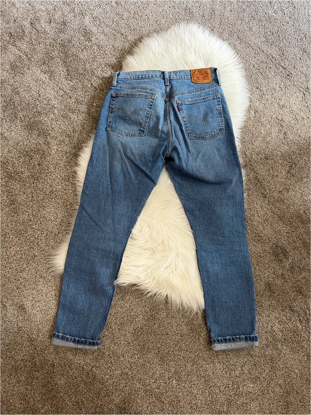 Free People Premium Quality 501 Buttonfly Levi’s Jeans